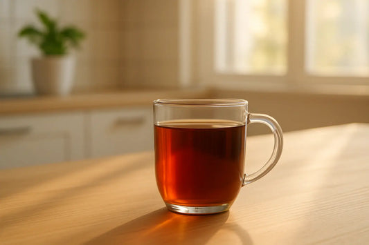 Black tea, perfect coffee alternative
